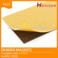 High quality adhesive coated rubber magnet sheets